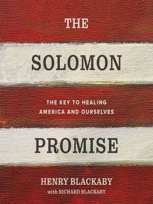 Title details for The Solomon Promise by Henry Blackaby - Available